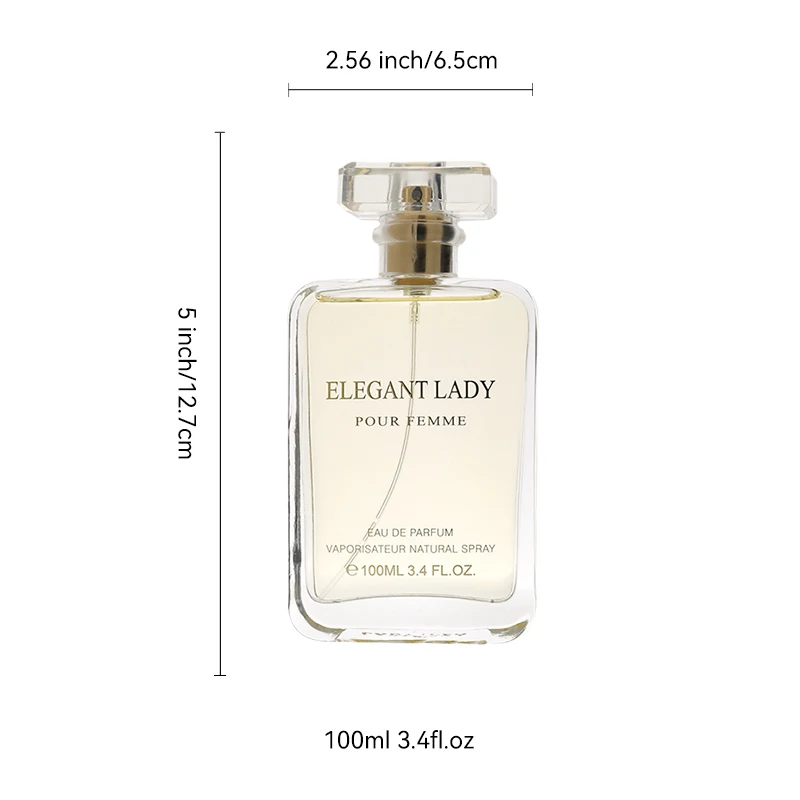 100ML 3.4FL.OZ damesparfum geïnspireerd door Good Girl EDP, langdurige bloemenoosterse notities, Eau de Parfum ideaal vakantiecadeau