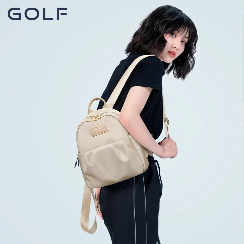 GOLF Backpack  Light Luxury Elegant Women\'s Small Backpack Retro Classic Women\'s Bag Fashion Commuter Bag Mini backpack