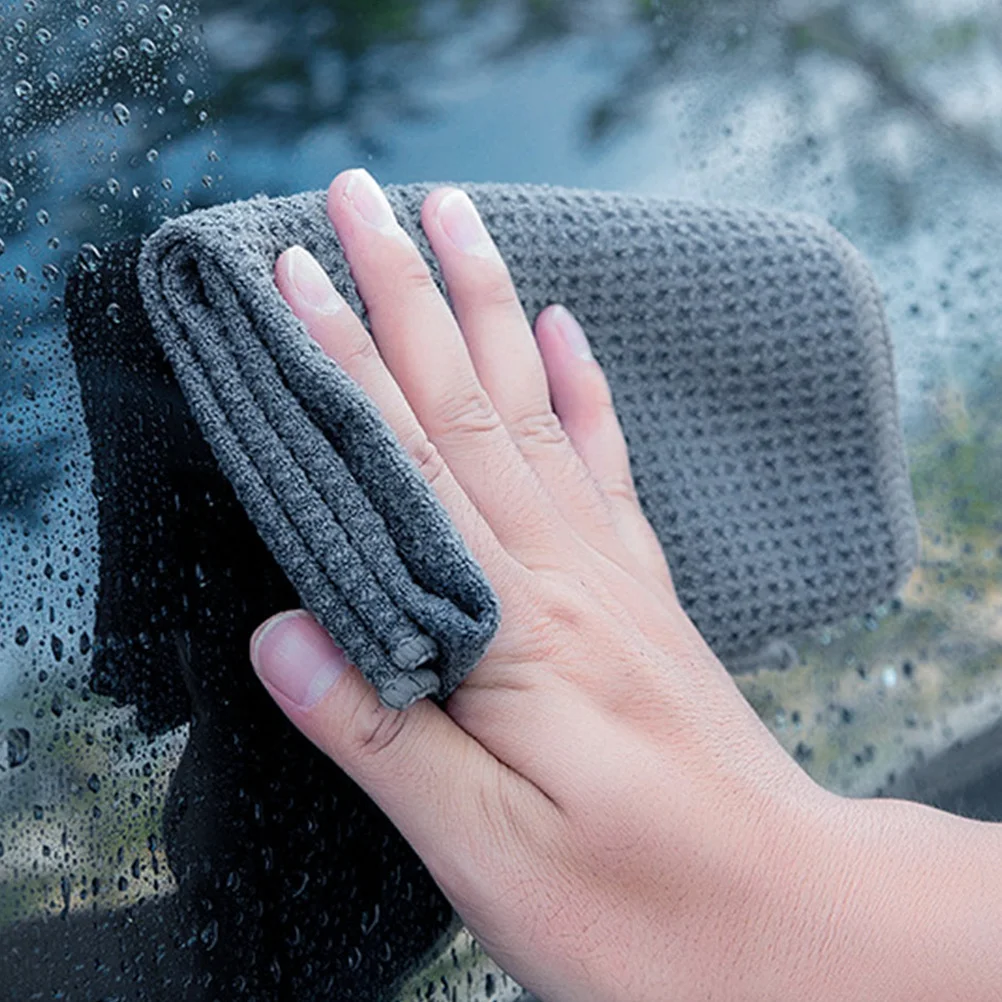 

Chamois Cloth for Car Wash Towel Microfiber Interior Grey Dry Towels Cars Cleaning Cloths