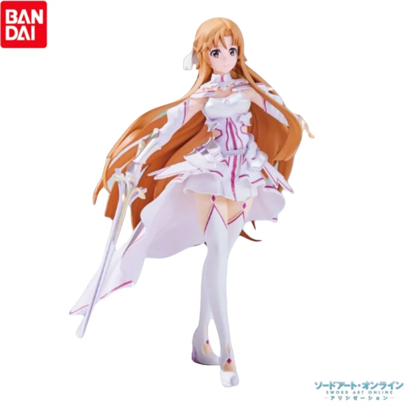 In Stock Original Bandai Figurine Model Statue Holiday Gifts Alice Anime Merchandise Action Figure Sword Art Online Yuuki Asuna view 3