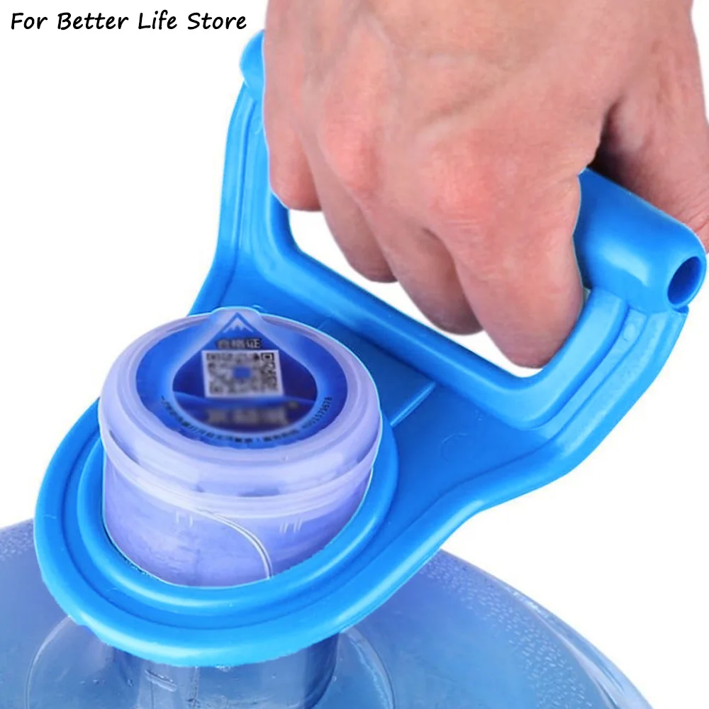 

1Pc Random Color Portable Water Bottle Handle Pail Bucket Holder Carrier For Labor-saving Easy Lift Up Plastic Anti Fall