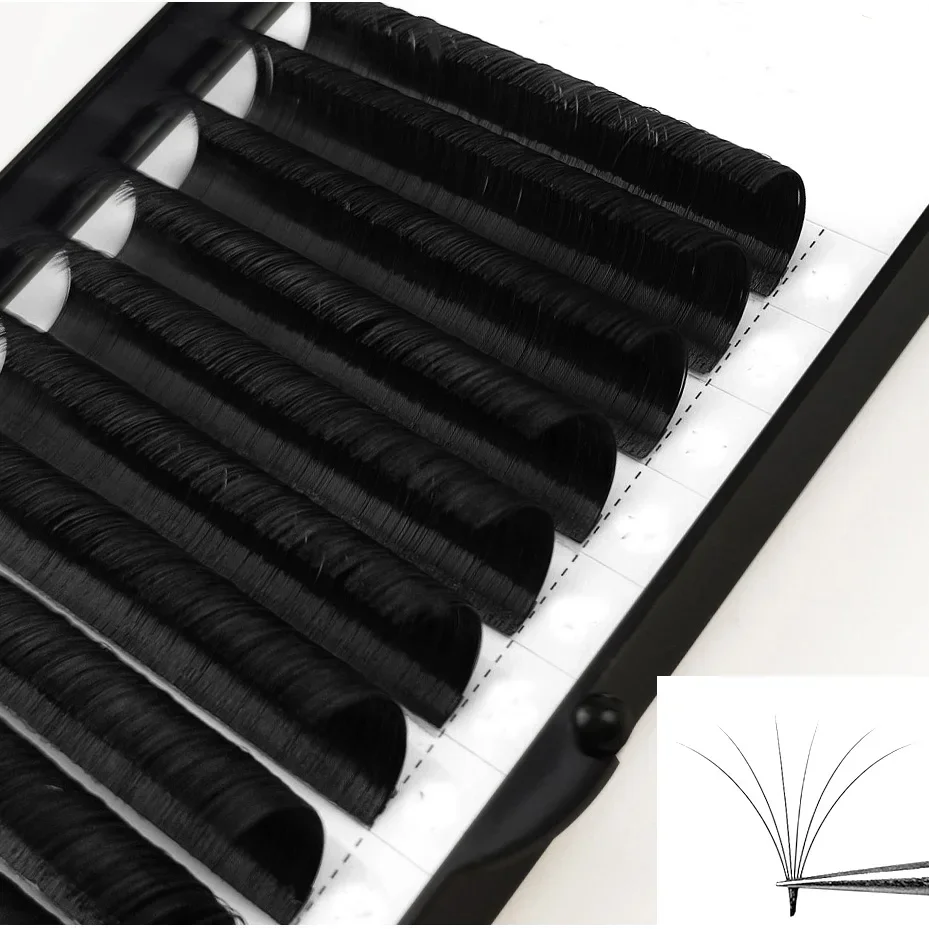 Easy Fan Eyelash Extention Private Label Wholesale Vendor Eyelash Extensions Fan Lash