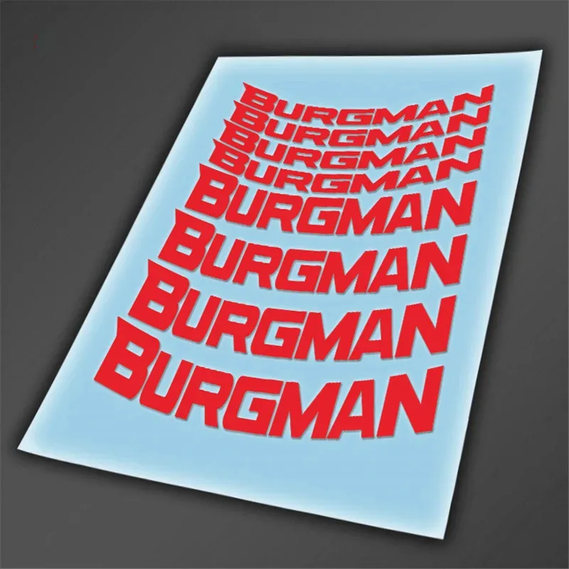 Motorcycle Front And Rear Wheel Stickers Reflective Waterproof Decals For BURGMAN 125 400 650 650 400