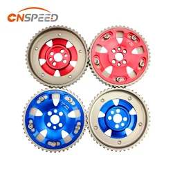 2pcs Cam Gears Kit For Nissan Skyline Rb20 Rb25 Rb26 R32 R33 R34 Cam Pulley Pullys Gears Blue/Red Color YC100813