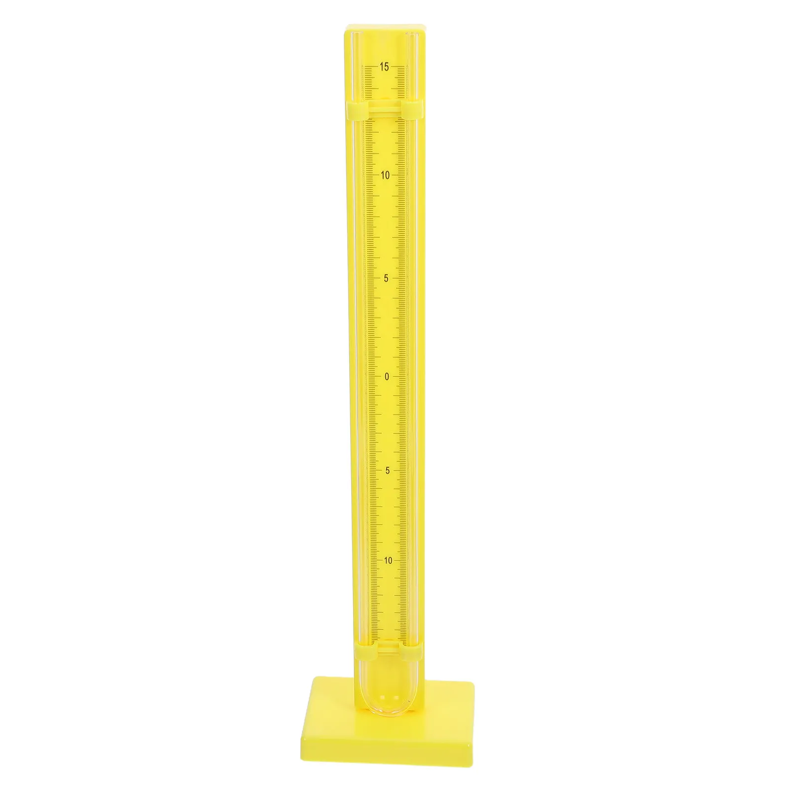 1Set Laboratory U Tube Manometer Clear Plastic U Shaped Pressure Gauge for Physics Classroom Science Lab Equipment Differential