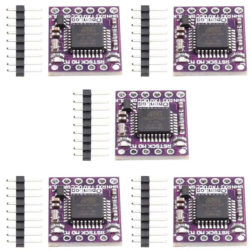

ABSK-For Arduino Compatible 5PCS Serial Data Logger Atmega328 Micro SD Module For Naze32 F3 Blackbox Open Source Projects Record