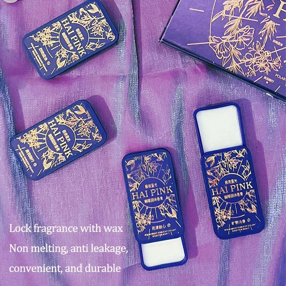 4-Piece Body Fragrance Gift Box Set, Portable Perfume, Includes 4 Different Fragrance Options, Suitable for Wrists and Neck view 6
