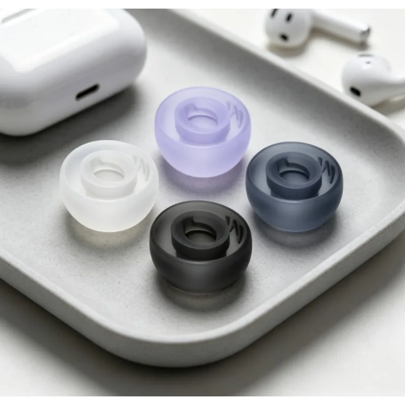 3‑Pairs S/M/L Silicone Ear Tips Compatible for JBL TUNE BUDS Wireless Earbuds, Sound Isolation Replacement Eartips Accessory