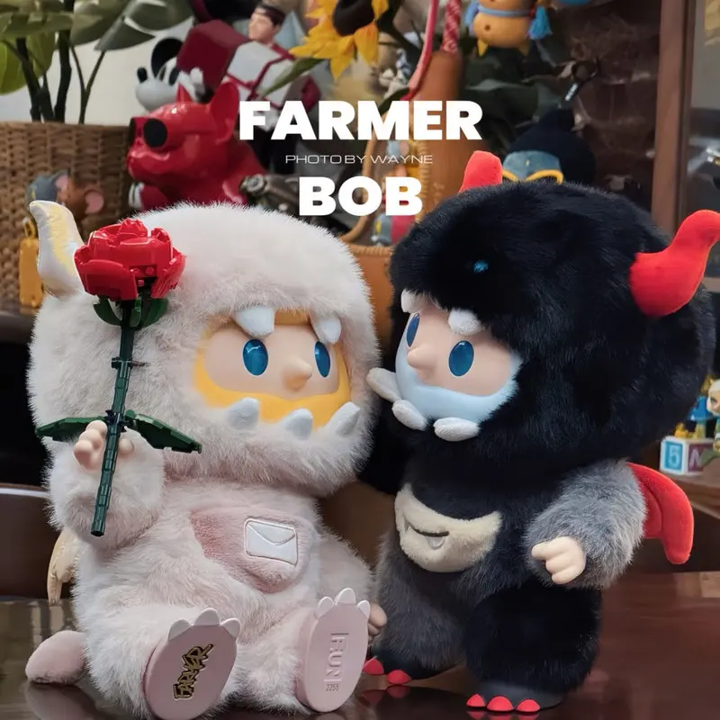 

Authentic FARMER BOB Mini Monster Series Blind Box Cute Limited Edition Vinyl Dolls Collecting Ornaments Mystery Box Gifts