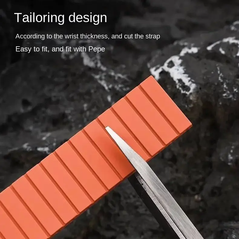 تصميم جديد CTS حزام ساعة من المطاط الفلوري لرولكس أوميغا الإفراج السريع فراشة مشبك أشرطة ساعات اليد ل الغواصة GMT-Master II