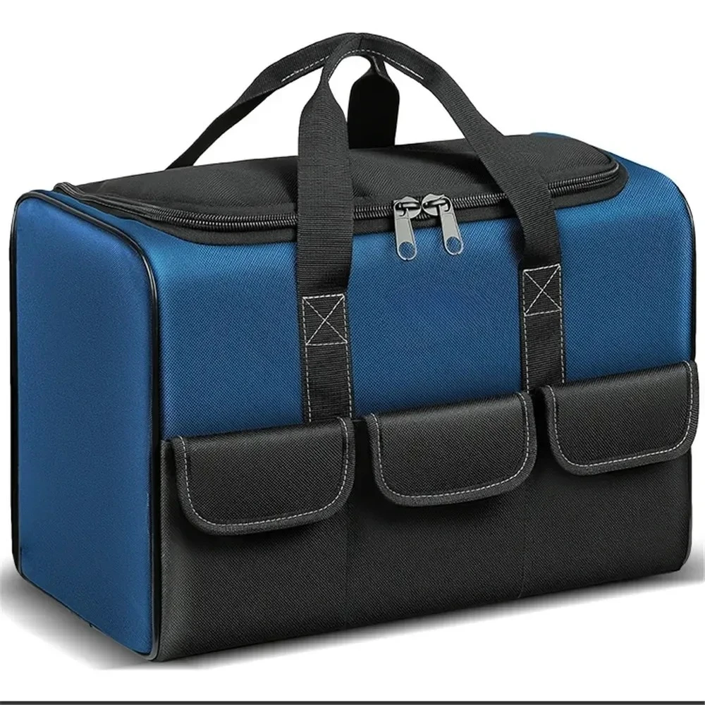 

New Car Tool Bag With 30% More Capacity Waterproof Multi Pockets Tool Organizer Tool Pouch for Electrician Tools