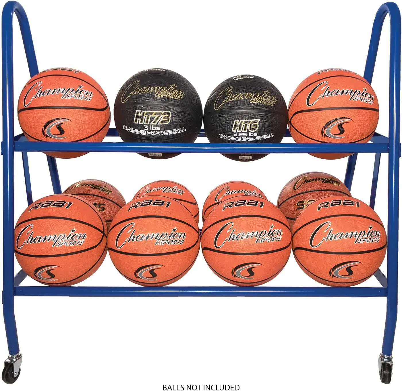 el Frame Rolling Basketball Storage Cart - Multiple Styles