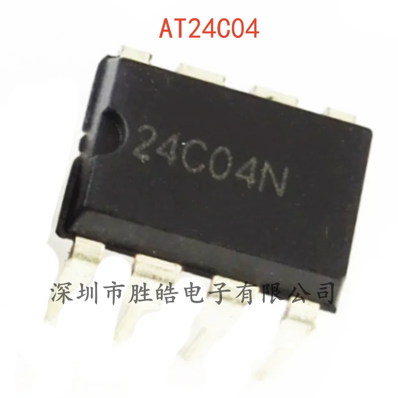 

(10PCS) AT24C04 AT24C04N AT24C04AN Straight Into DIP-8 AT24C04 Integrated Circuit