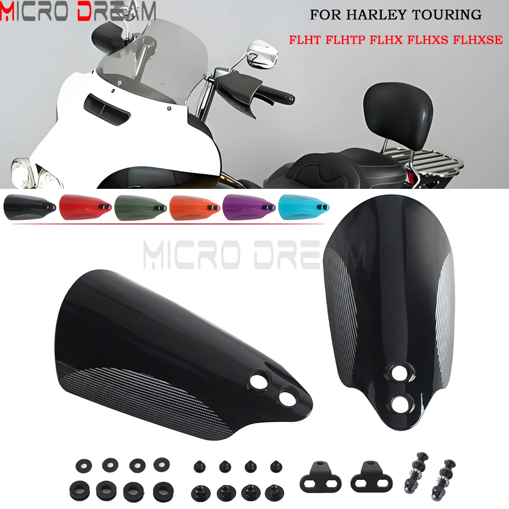 Motorcycle Hand Shield Guard Handles Hand Protector Colored Handguards For Harley Touring FLHT FLHTP FLHX FLHXS FLHXSE 2014-2020