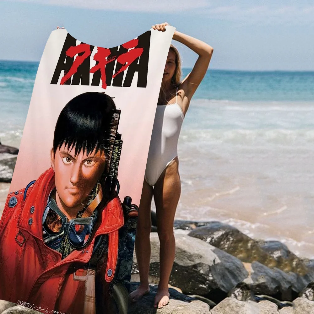 Anime Akira Big Microfiber Beach Towels Quick Dry Towel Sand Beach Towels Pool Towel for Travel Swim Pool Yoga
