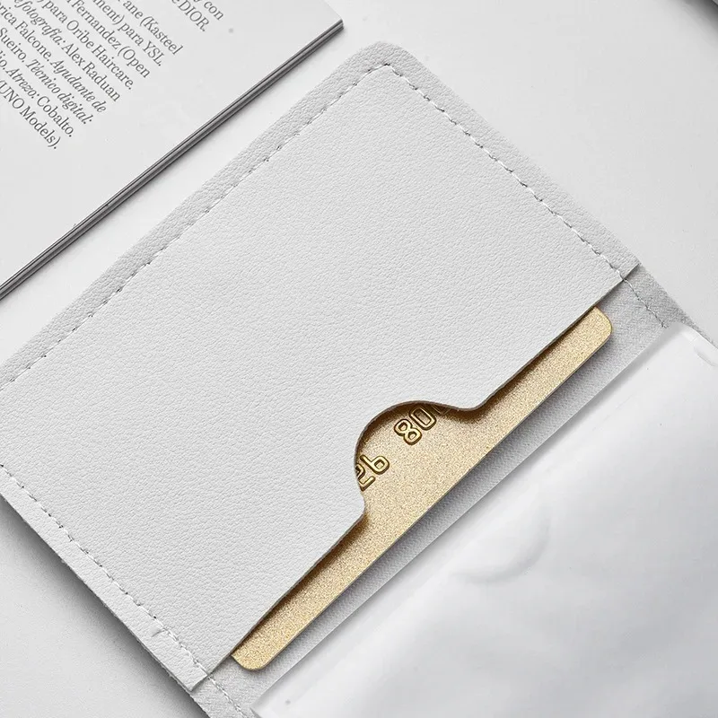 Marios dos desenhos animados bonito saco de cartão grande capacidade multi slot para cartão internet mini compacto bonito feminino anti desmagnetização conjunto de documentos