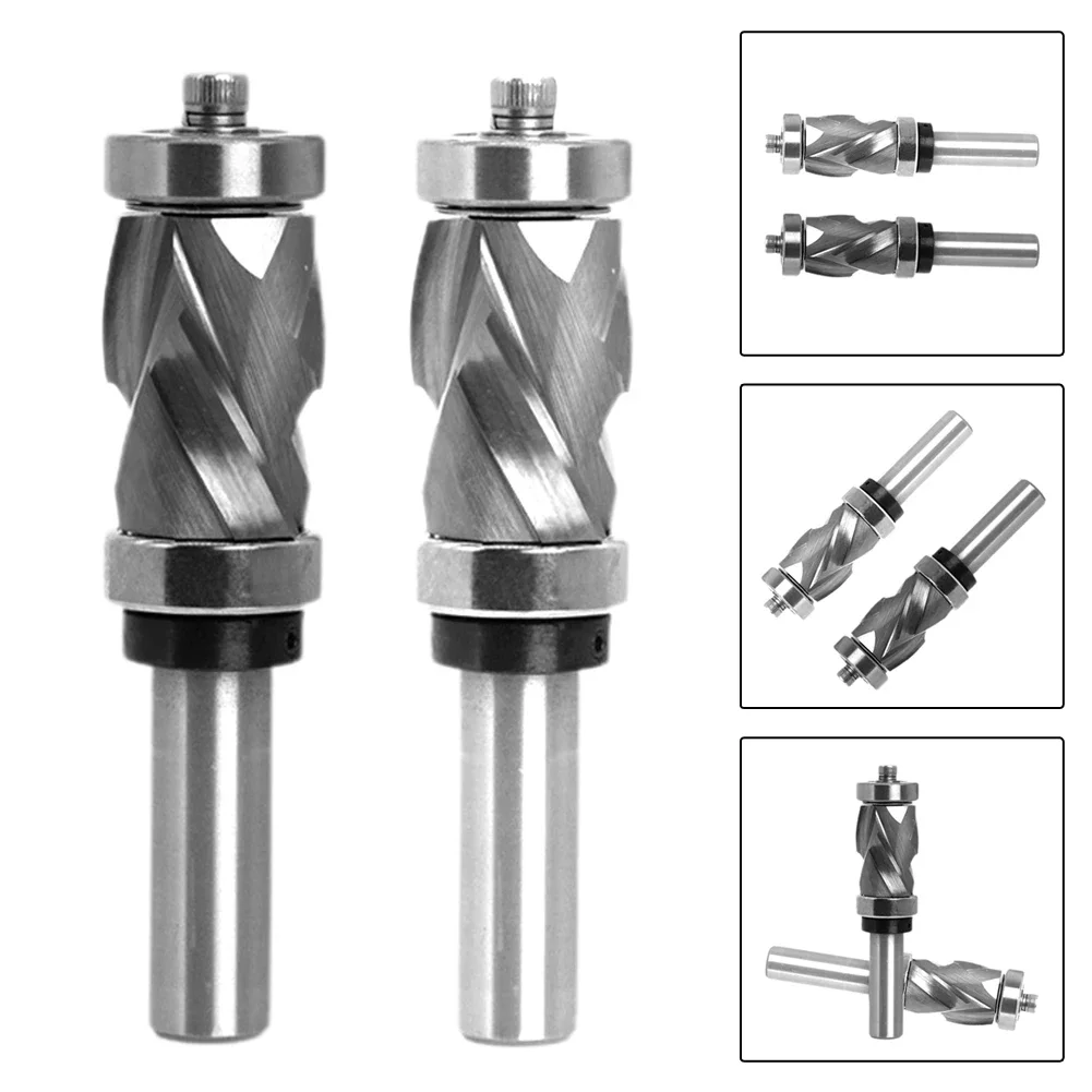 Rabbeting For Hand-held Routers CNC Router Bit Compression Flush Trim Bit Clean And Smooth Edges Hand-held Routers