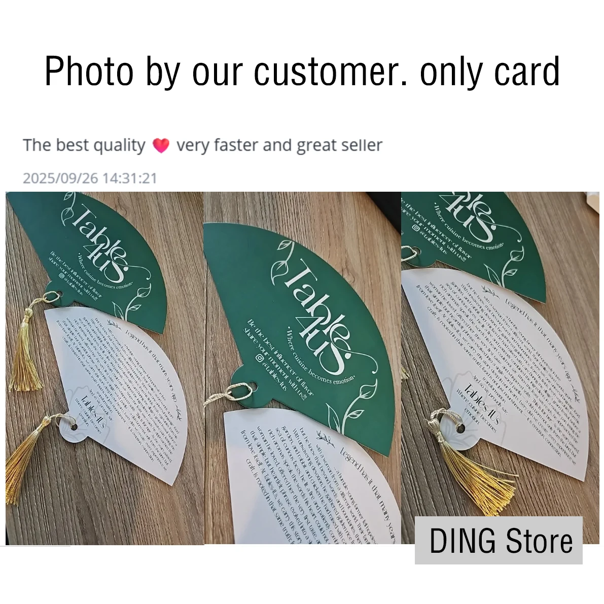 Custom Fan Escort Card Wedding Invitation Table Plate Menu Design Print Save The Date Announcement Party Supplies DIY Decoration