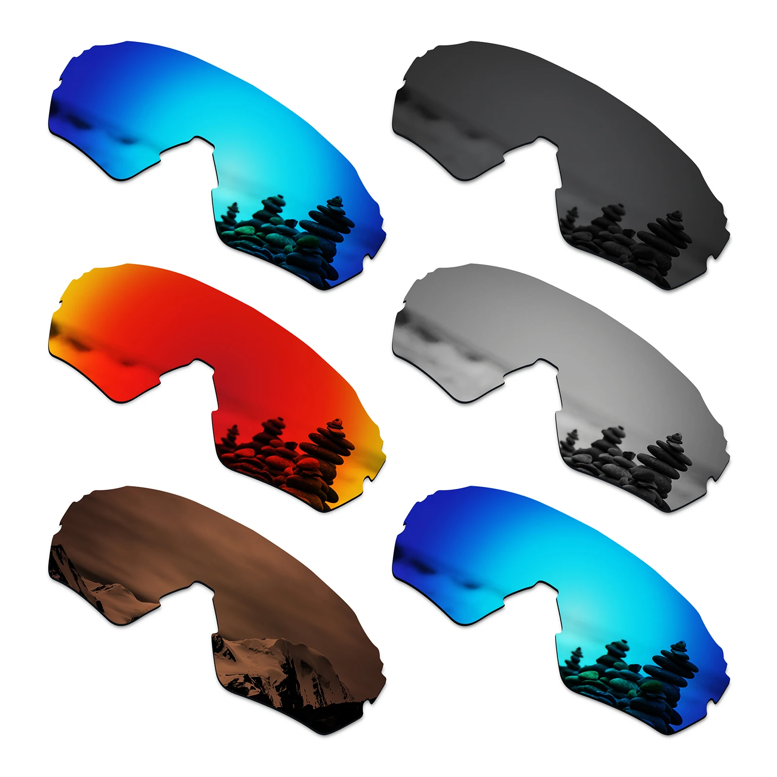 

SmartVLT Polarized Replacement Lenses for Oakley Sl Industrial Tombstone Spoil Sunglasses - Multiple Options