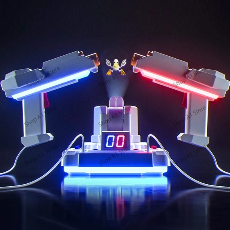 Projection Shooting Game Machine Children's Toy Gun Boy Technology Sound and Light Shooting Gun Holiday Birthday Gift