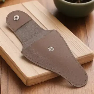 

Cuticle Nipper Cover Stylish PU Protective Case Nail Clipper Holder Lightweight Portable Manicure Pedicure Tool Accessories