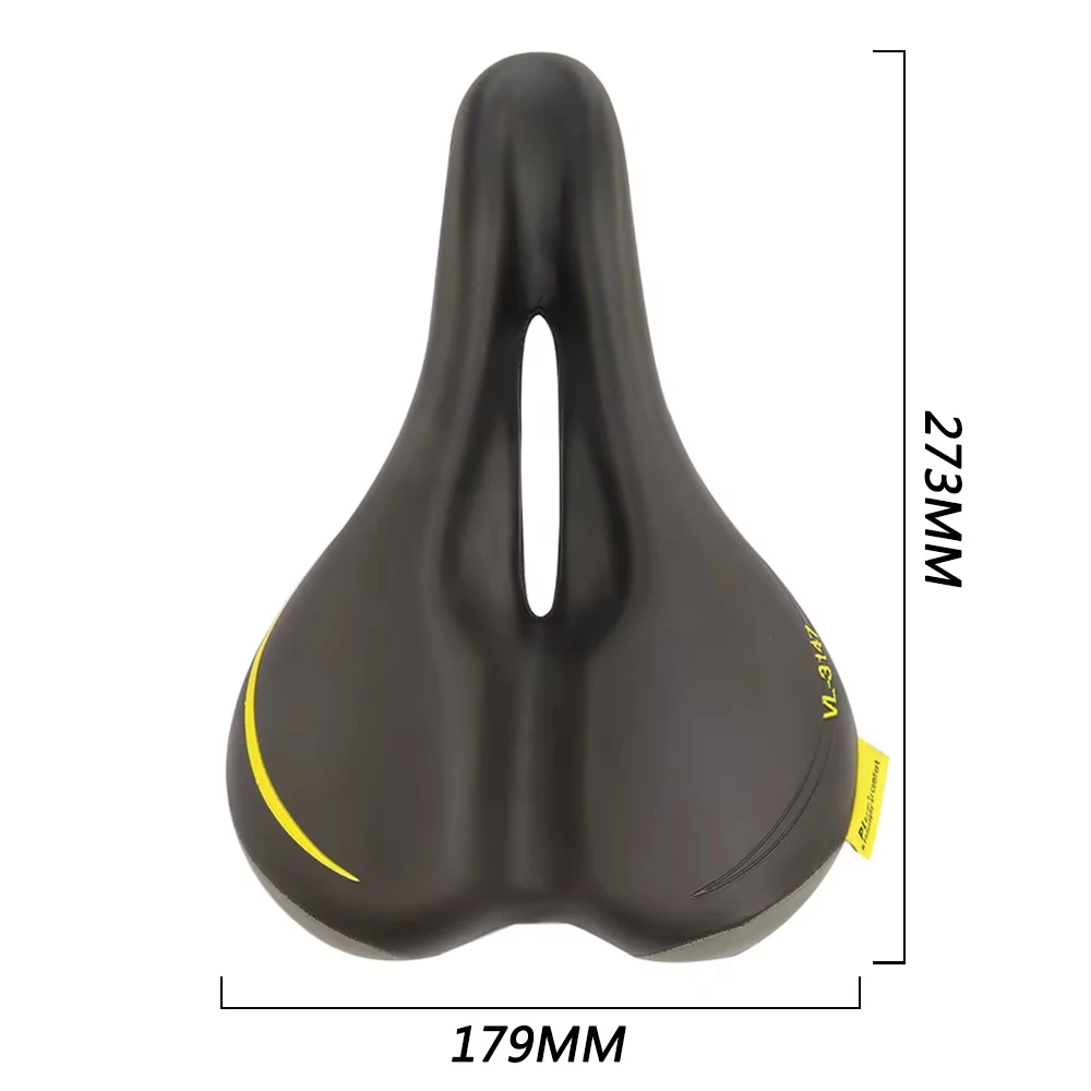 VELO VL-3147 MTB Bike Saddle Comfortable Shockproof PU Breathable Soft Front Seat Cushion Cycling Saddle Bicycle Parts