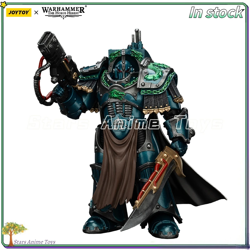 

Original JOYTOY 1/18 Action Figure Warhammer The Horus Heresy Legion Praetor in Cataphractii Terminator Armour Model