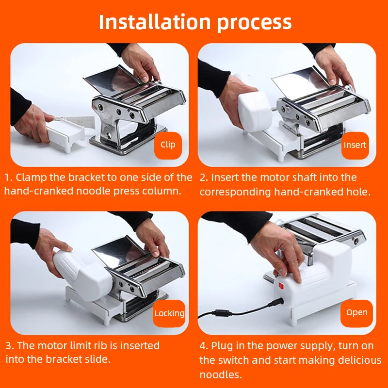 110V-220V Universal Motor For Manual Noodle & Pasta Makers Noodle Maker Machine Motor DIY Automatic Electric Tool