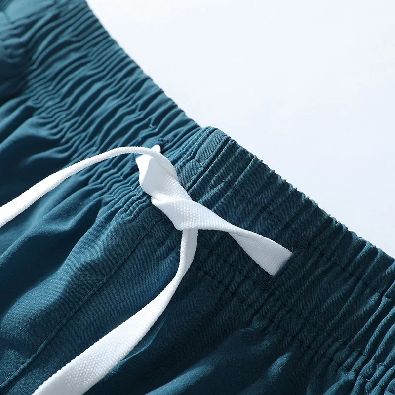 Pantalones cortos para correr, ropa deportiva de verano para gimnasio, pantalones cortos para correr deportes al aire libre, pantalones transpirables de secado rápido para hombre, ropa masculina