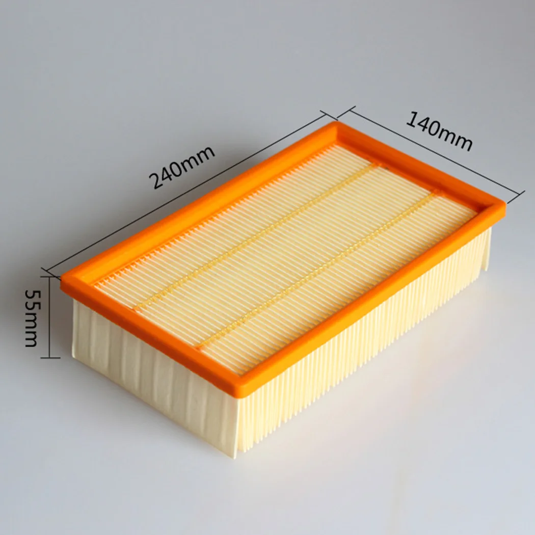 240*140*55 مللي متر فلتر أصفر لـ Hilti VC 20 U, VC 40, U, UM (LF 4) جهاز آلي لتنظيف الأتربة قطع غيار التنظيف المنزلي للمنزل