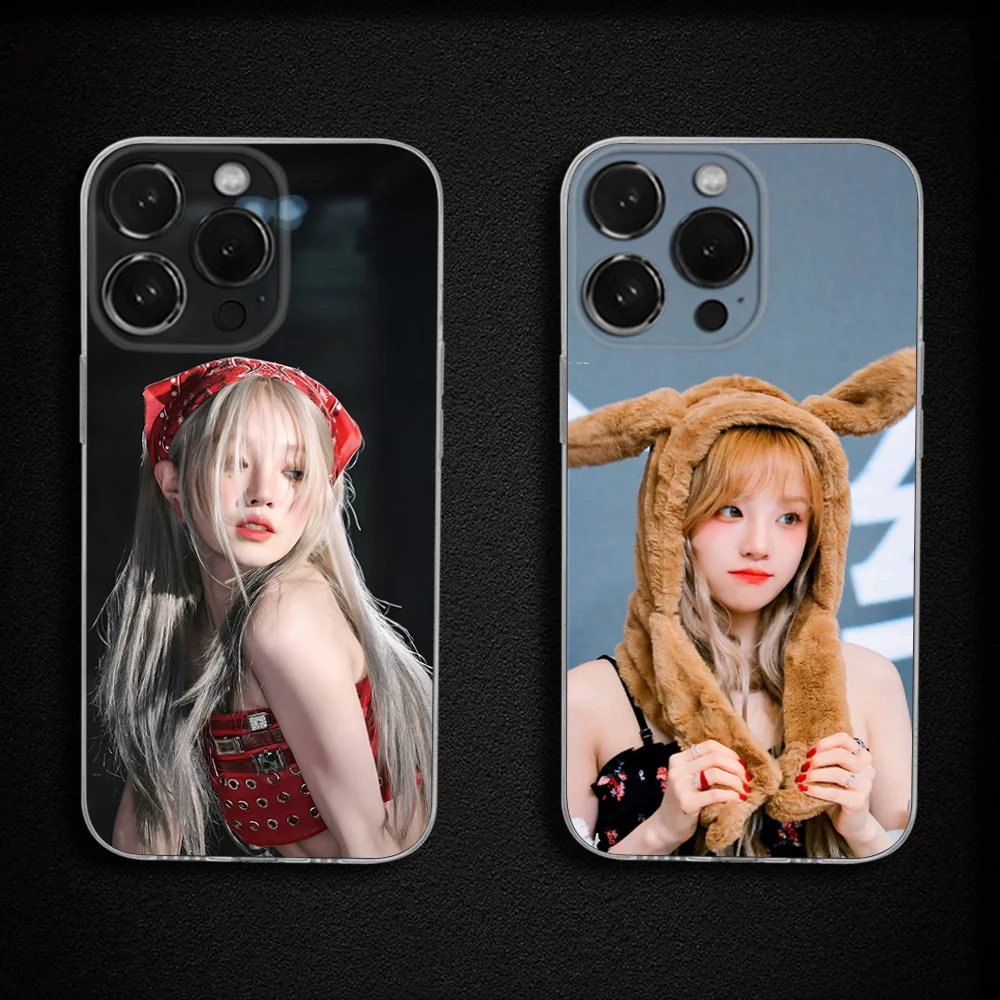

Singer Y-Yuqi Phone Case For iPhone 16,15,14,13,12,11 Plus,Pro,Max,XR,XS,X,Plus,SE,Mini Transparent Soft Cover