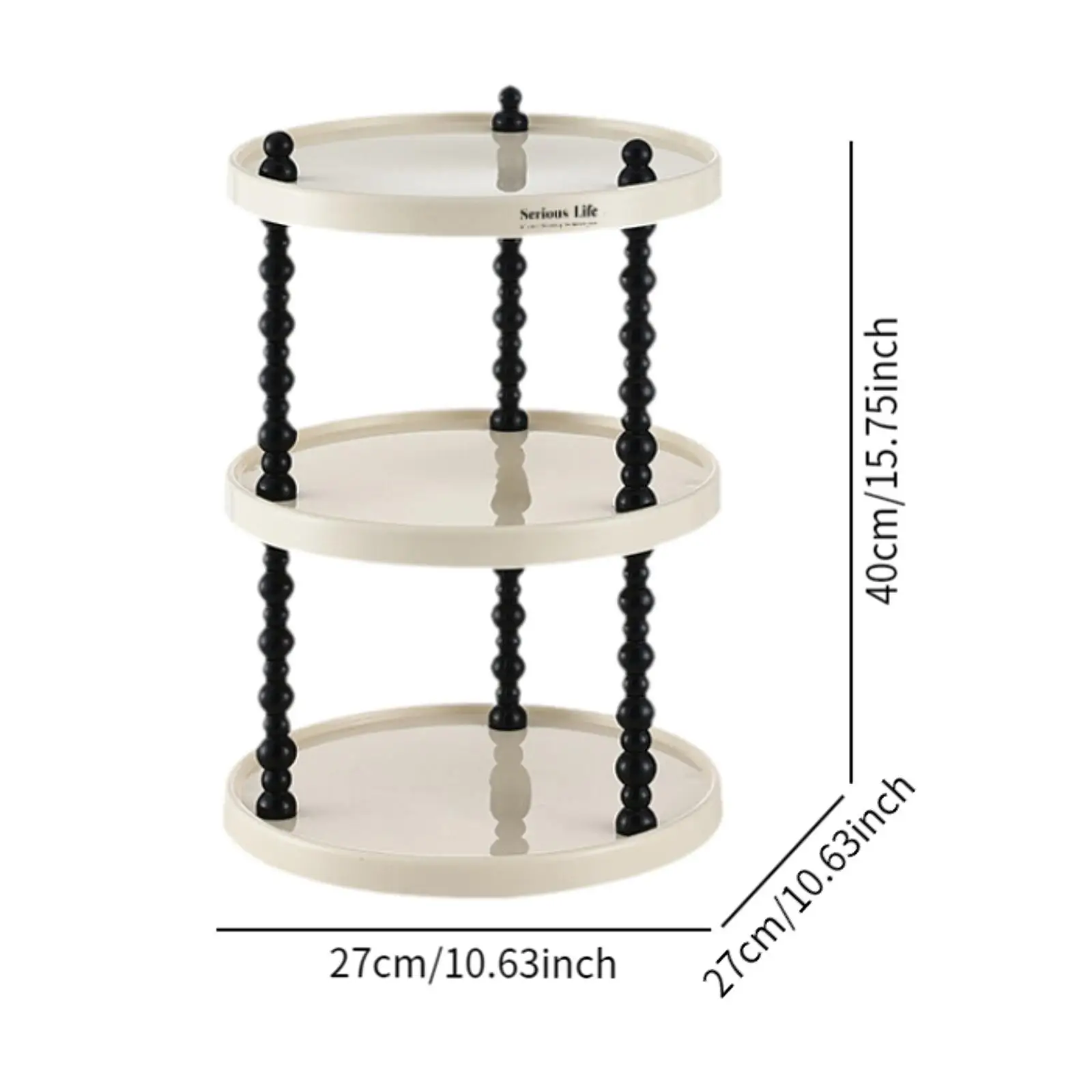 Organizzatore da bancone da bagno, scaffale per organizer per prodotti, scaffale da tavolo multifunzionale