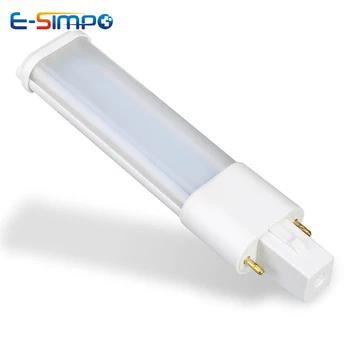 1pc G23 GX23 2Pin CFL PL-S 7W 9W 13W LED 5W 7W צד תצוגה אופקית החלפה 110V/220V מנורת שולחן קריאה PL