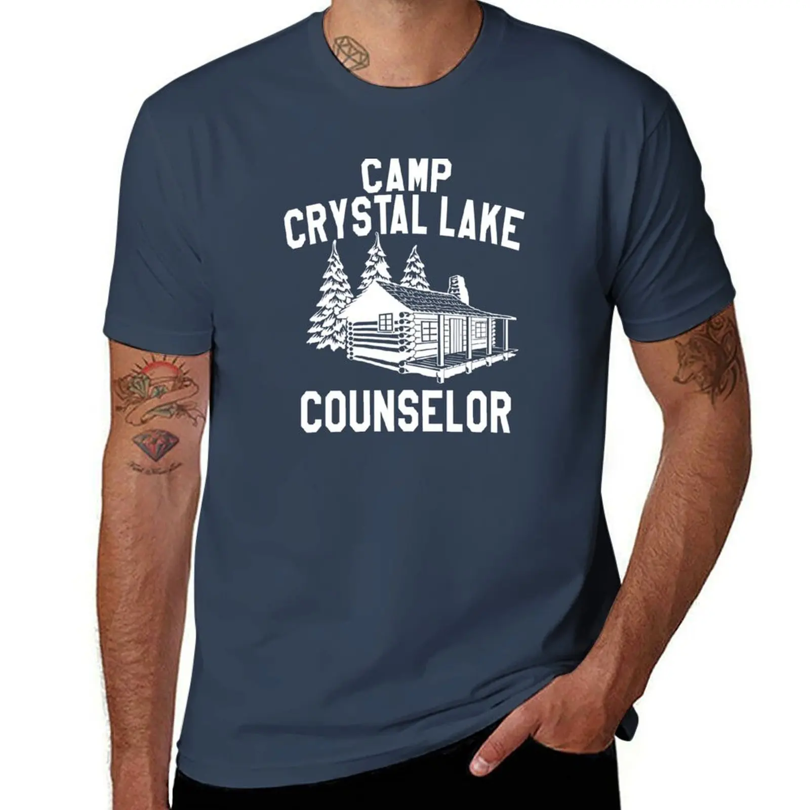 

Camp Crystal Lake Counselor T-Shirt blacks shirts graphic tees custom shirt customs men tshirt