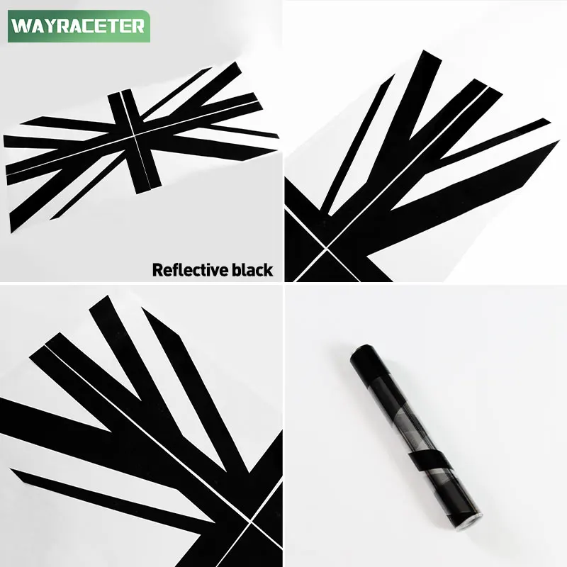 4 Pcs/Set Union Jack Car Roof Window Sticker Sunroof Vinyl Decal For MINI Cooper R56 F56 F55 F60 R60 F54 F66 F65 R50 J05 U25 R61