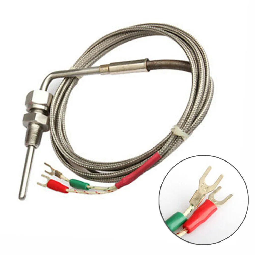 EGT K Type Thermocouple Exhaust Probe K Type Thermocouple Temperature Controllers Adjustable Compression Lock Package Contents