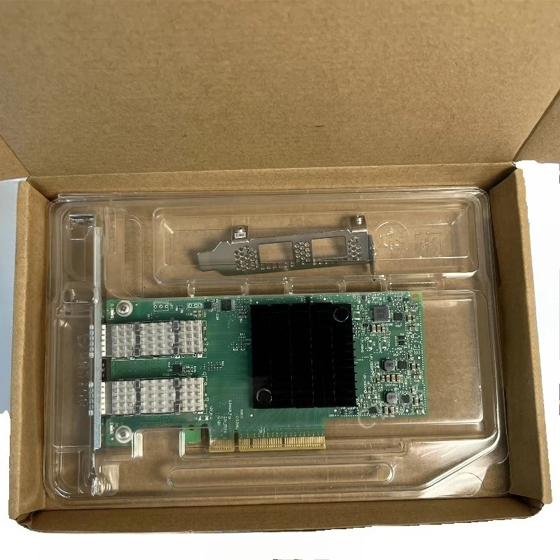 MCX4121A-ACAT 25Gigabit Ethernet Card PCI-E 3.0 Mell  Anox CX4121A ConnectX-4 25Gigabit NIC