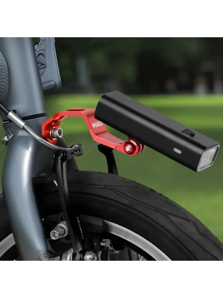 AliExpress Bicycle Front Light Mount Holder Lightweight Waterproof Bike Modified Bracket Universal Sturdy Bike Light Mount Adapter