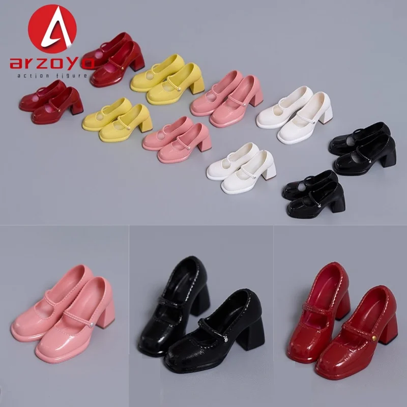 CDTOYS CD092 093 1/6 1/12 مقياس ريترو JK أحذية من الجلد نموذج ل 12 ''6'' أنثى الجندي عمل الشكل الجسم