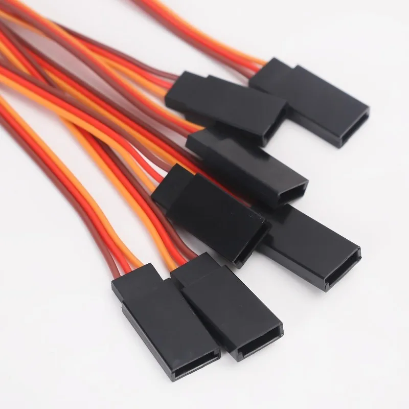 10/1Pcs 30-Core Servo Extension Cable Cord 15cm JR Female Male Lead Wire Connector for RC Futaba Airplanes Remote Control Cables - view 6