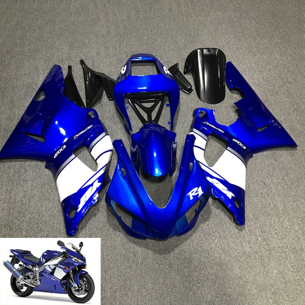 

Обвес мотоцикла для YAMAHA 1998 1999, YZF-R1 YZF1000 YZFR1 98 99, шоссейный гоночный спортивный велосипед, послепродажный обтекатель для ремонта кузова