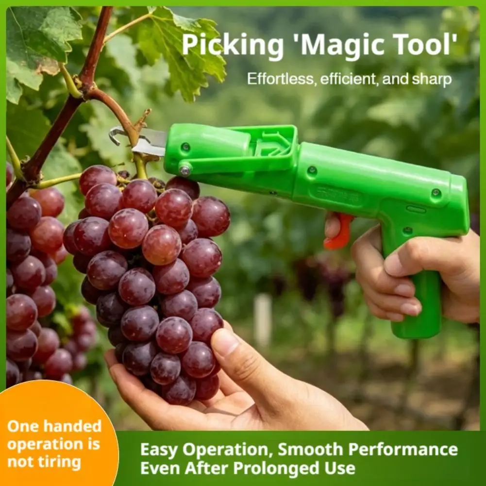 Handheld Sichuan Pepper Picker Pruning Shears Anti-Puncture Scissors forZanthoxylum Fruit Grape Cherry HarvestingGardening Tools