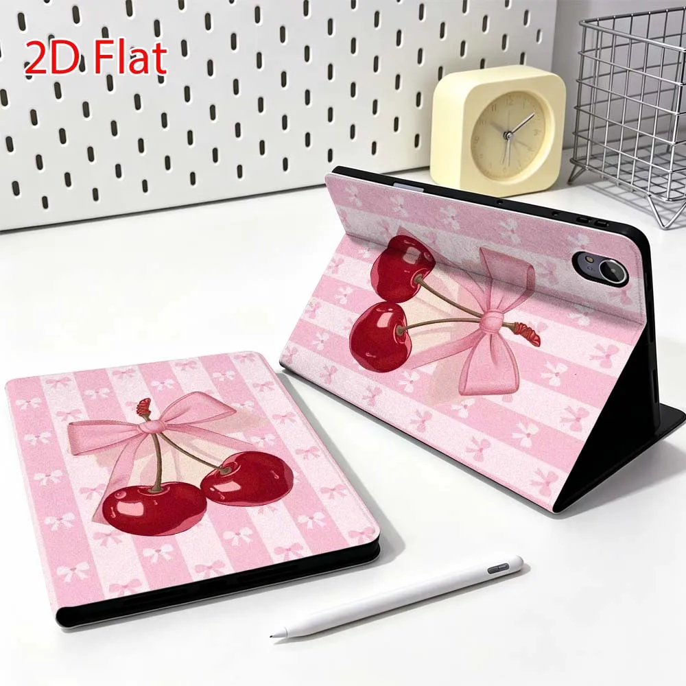Pink Cute Cherry Popular For Huawei MediaPad MatePad Honor Pro V6 9 V8 X9 12 X 13.3 SE 11 11.5 Inch Tablet Case
