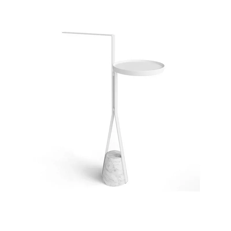 Modern outdoor stainless steel marble towel rack, bathroom non-punching floor rack