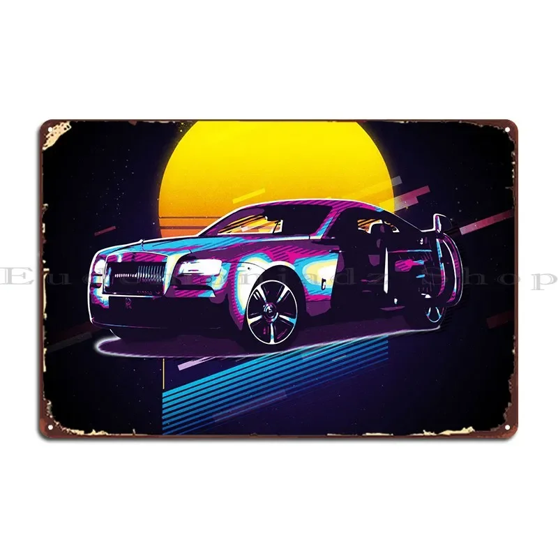 Supercar Models That Are L Metal Sign Decoration Garage Wall Plaque Wall Decor Printing Tin Sign Poster