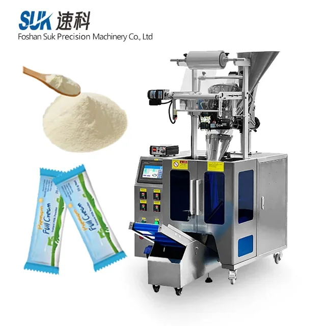 High Speed 1kg 2kg 5kg Weighing Milk Powder Whey Protein Powder Packing Machine Spice Packing Machine Small Package Machine