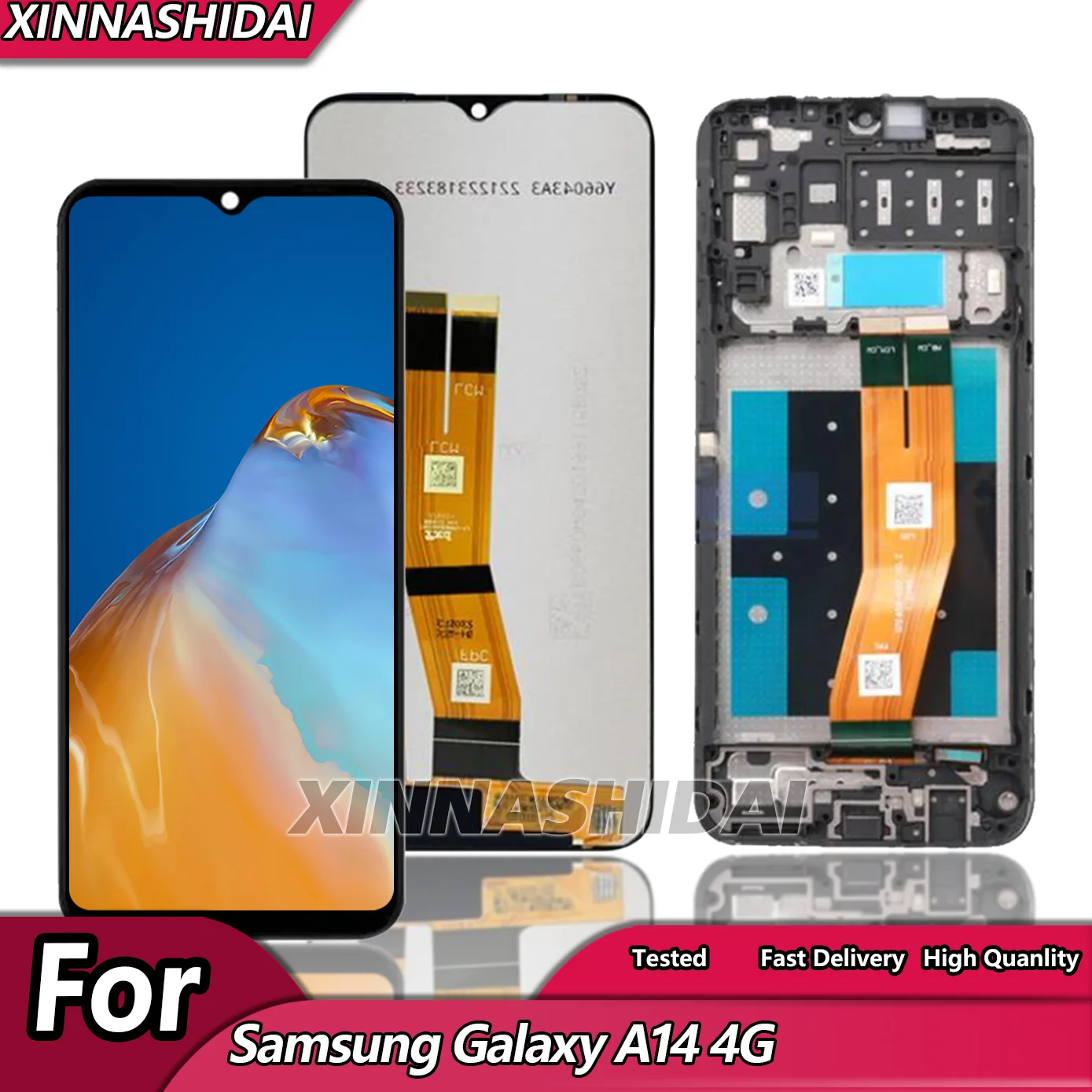 TFT For Samsung Galaxy A14 4G LCD Display Touch Screen Digitizer For Samsung A14 LTE SM-A145F SM-A145M A145P A145R LCD Replace