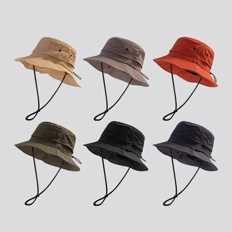 Outdoor Sun Protection: Packable, Foldable, Waterproof, UV-Protective, Quick-Drying Fisherman's Hat