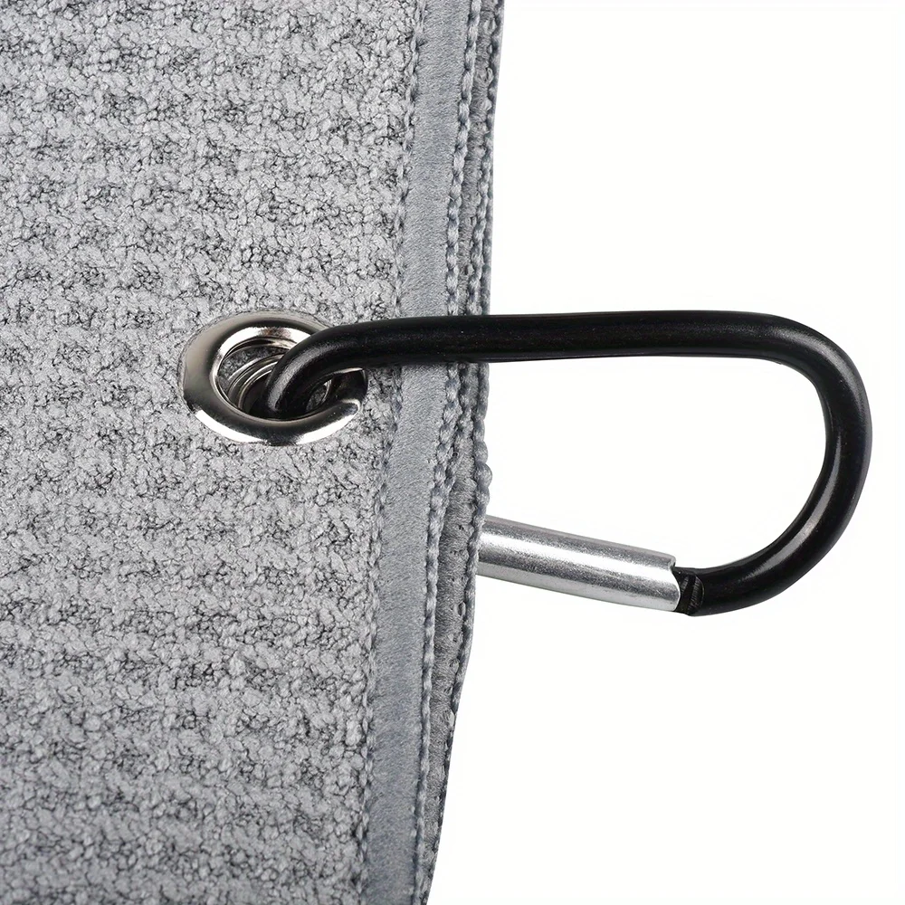 40x60 سنتيمتر منشفة الغولف مسح نادي حقيبة تنظيف الملابس الهراء نمط جولف خرقة مع كليب ماصة التجفيف السريع منشفة رياضية في الهواء الطلق #4