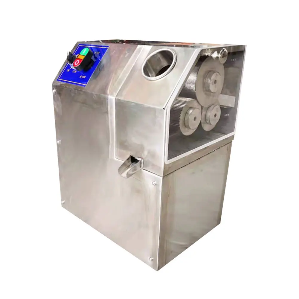 

Luxury Sugarcane JuicerHorizontal 3 Rollers Commercial Large Electric Desktop Sugarcane Pressing Machine